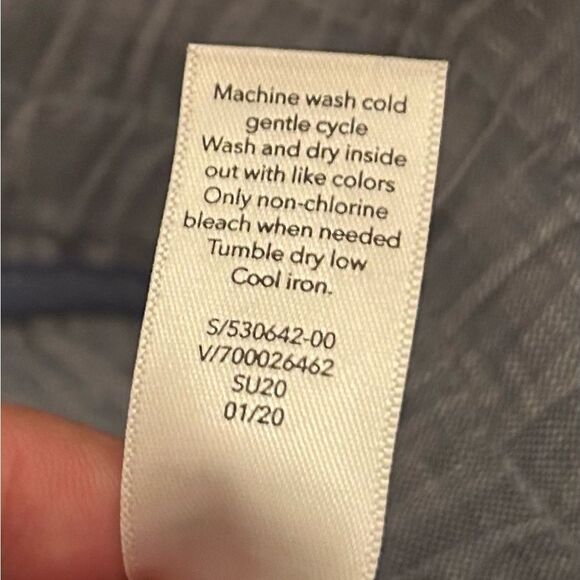 Athleta Blue Chambray Cabo Linen Jogger Pants Size 4 Style#: 530642 - Picture 9 of 11